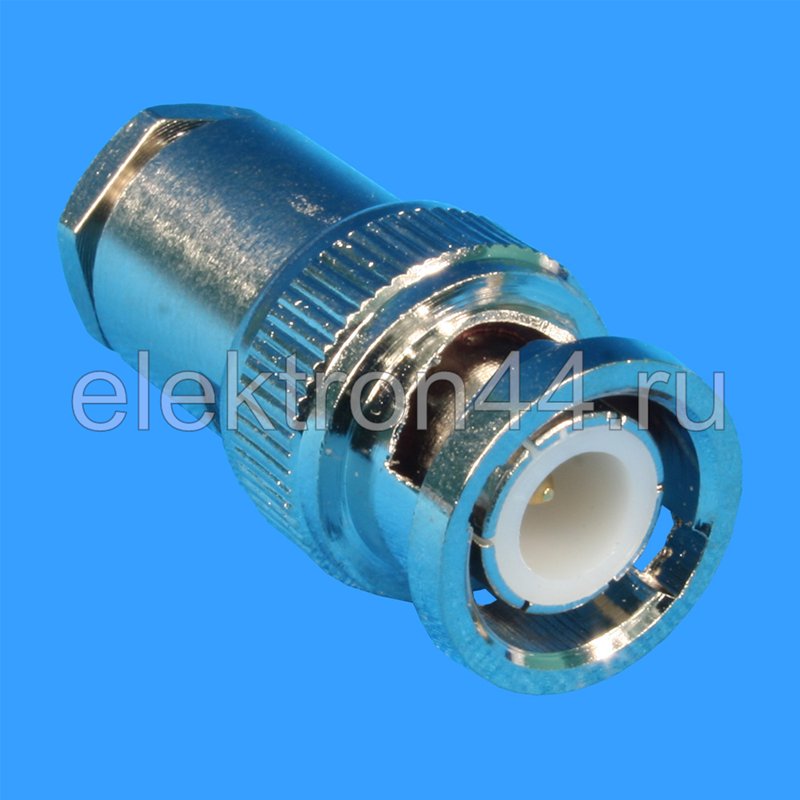 Штекер BNC, RG-59, под пайку REXANT - интернет магазин Электрон, Кострома