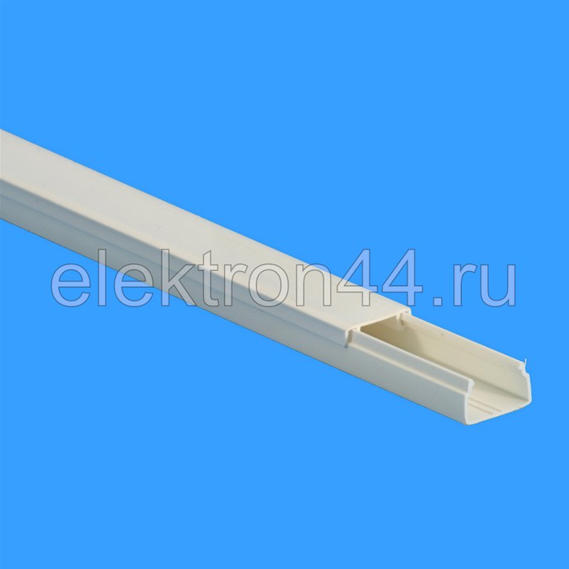 Кабель-канал 15х10 2м белый Элекор IEK - интернет магазин Электрон ...