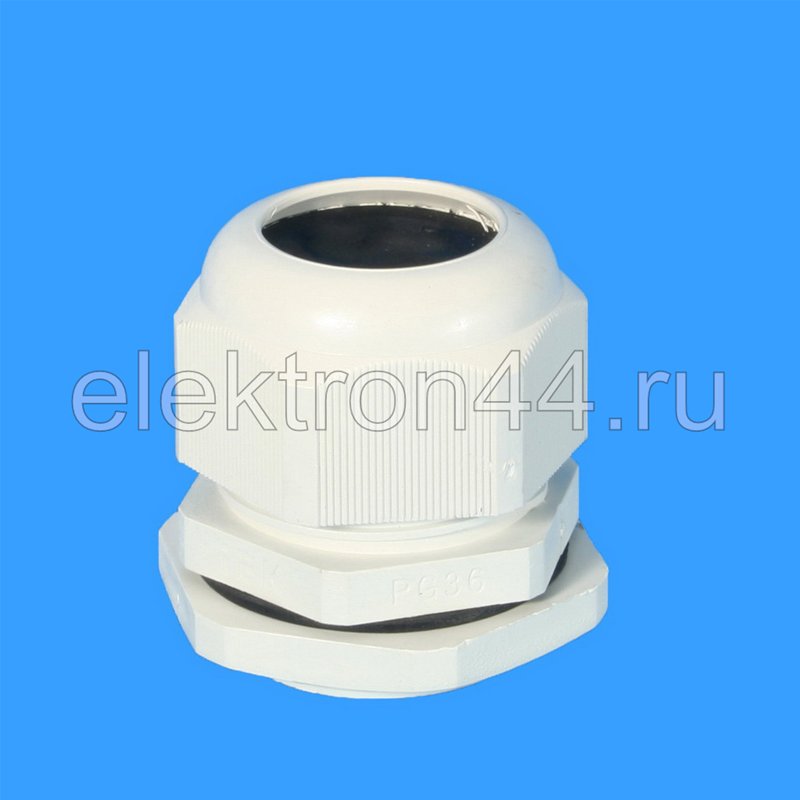Сальник PG-36 Øуст.отв.48мм Øкабеля 24÷33,5мм серый IP54 IEK - интернет ...